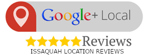 Google+ Reviews Button for Issaquah location